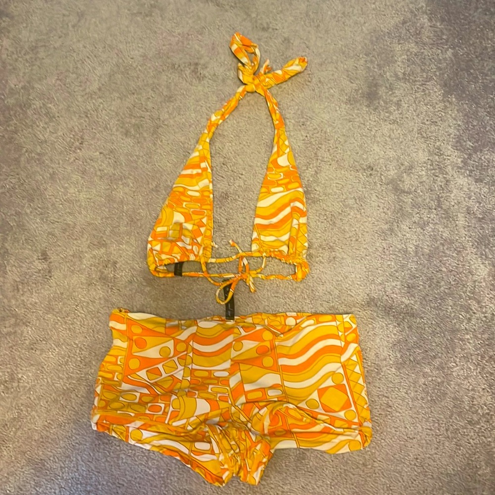Urban outfitters halter bikini